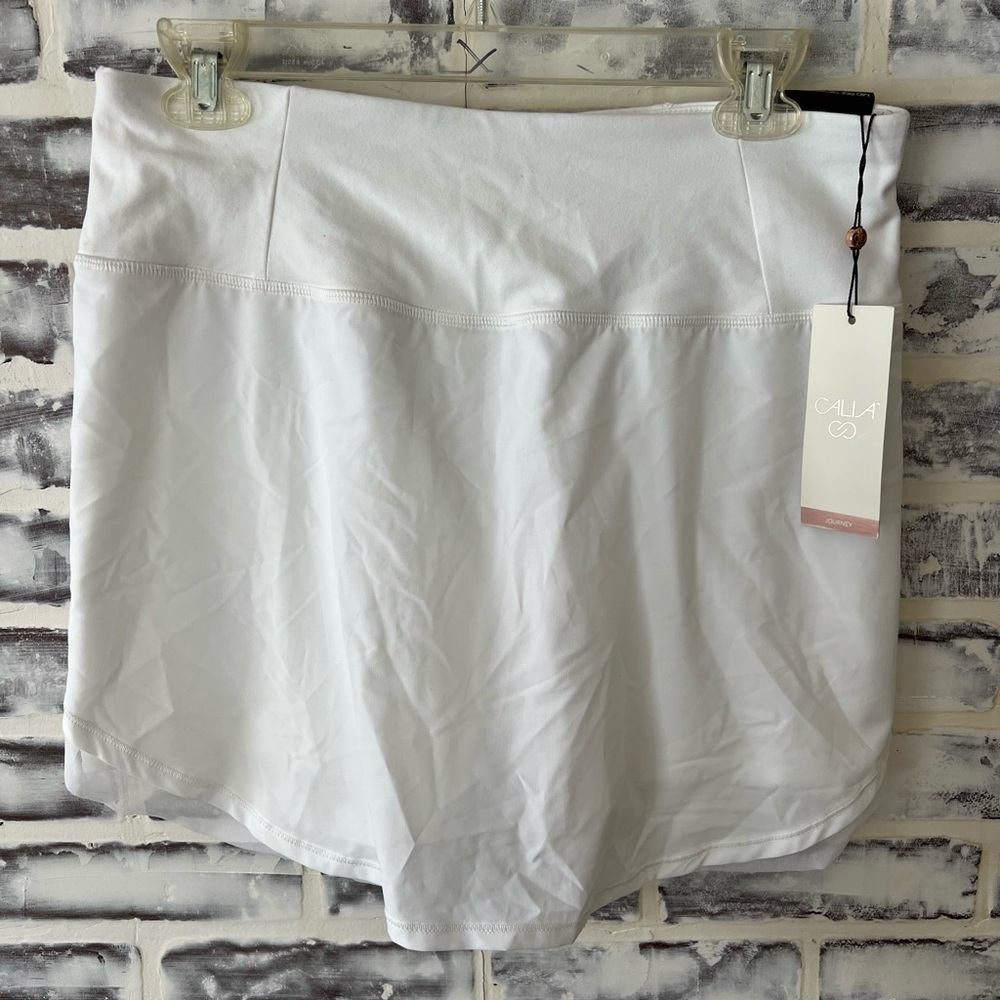 CALA White Skort